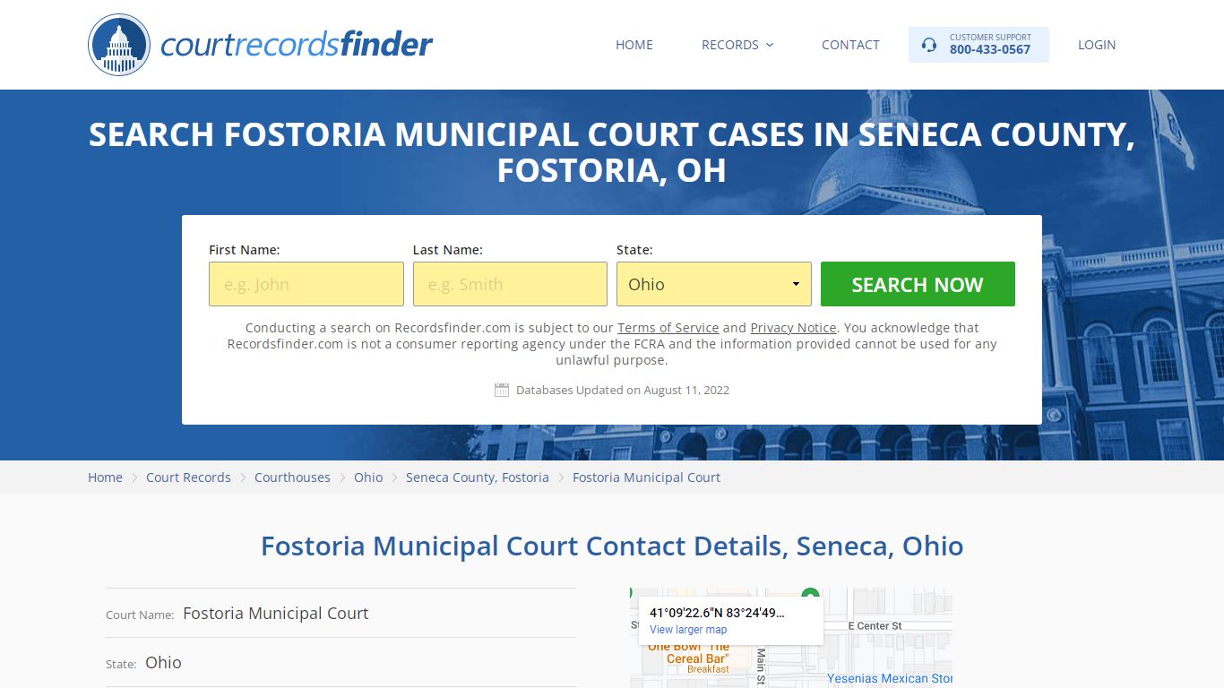 Fostoria Municipal Court Case Search - Seneca County, OH ...